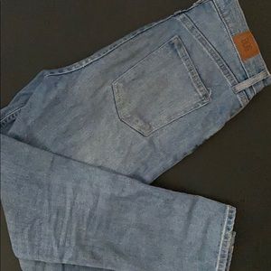 BDG Girlfriend High-Waisted Cropped Jeans